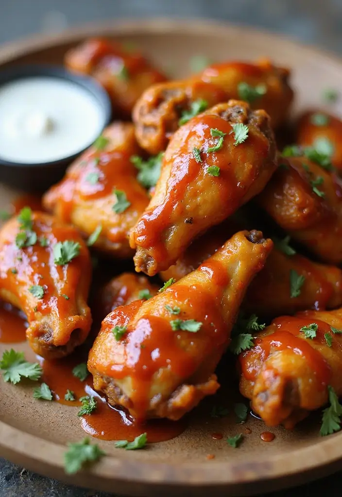 30 Sauce for Chicken Wings Recipes That Are Bold & Sticky - 1. Sweet and Spicy Honey Sriracha