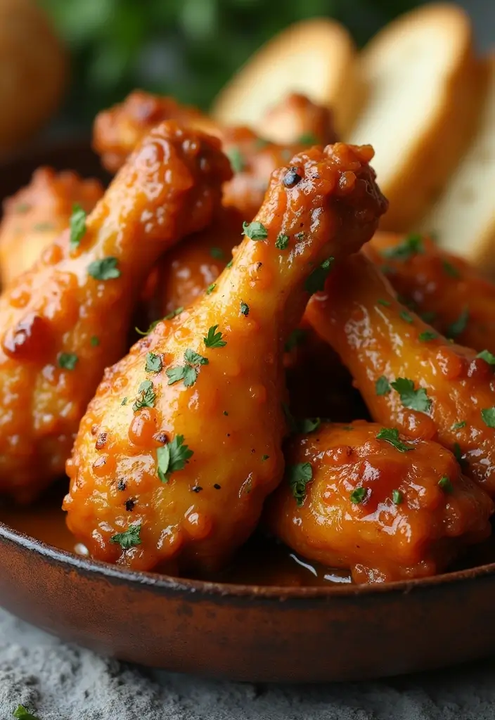 30 Sauce for Chicken Wings Recipes That Are Bold & Sticky - 20. Garlic and Herb Butter Sauce