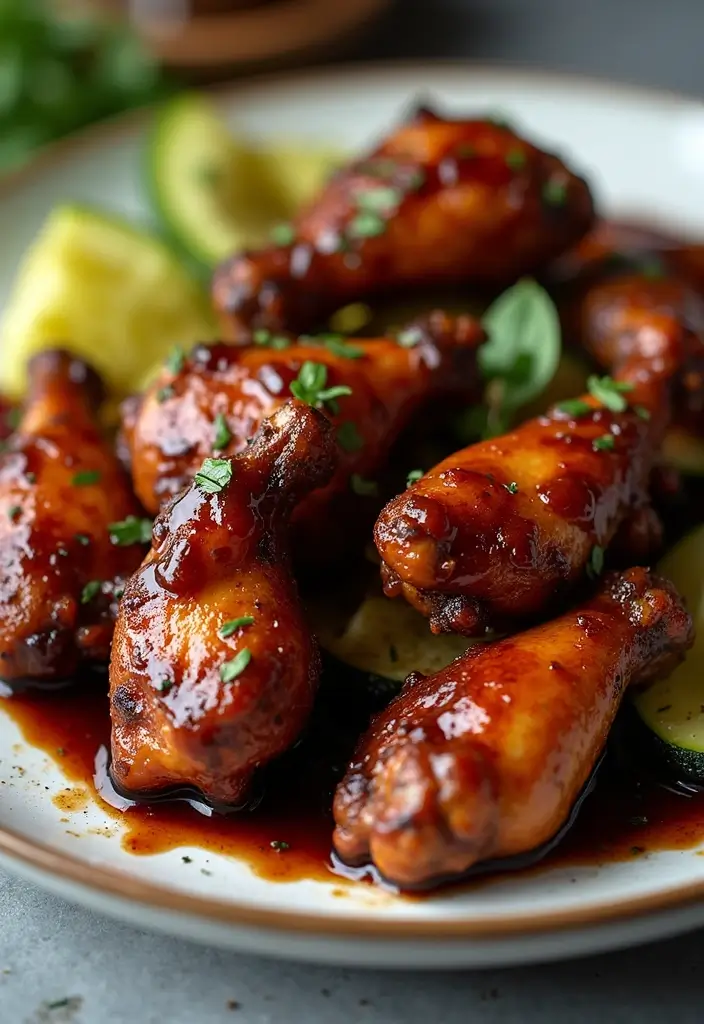 30 Sauce for Chicken Wings Recipes That Are Bold & Sticky - 23. Balsamic Glaze