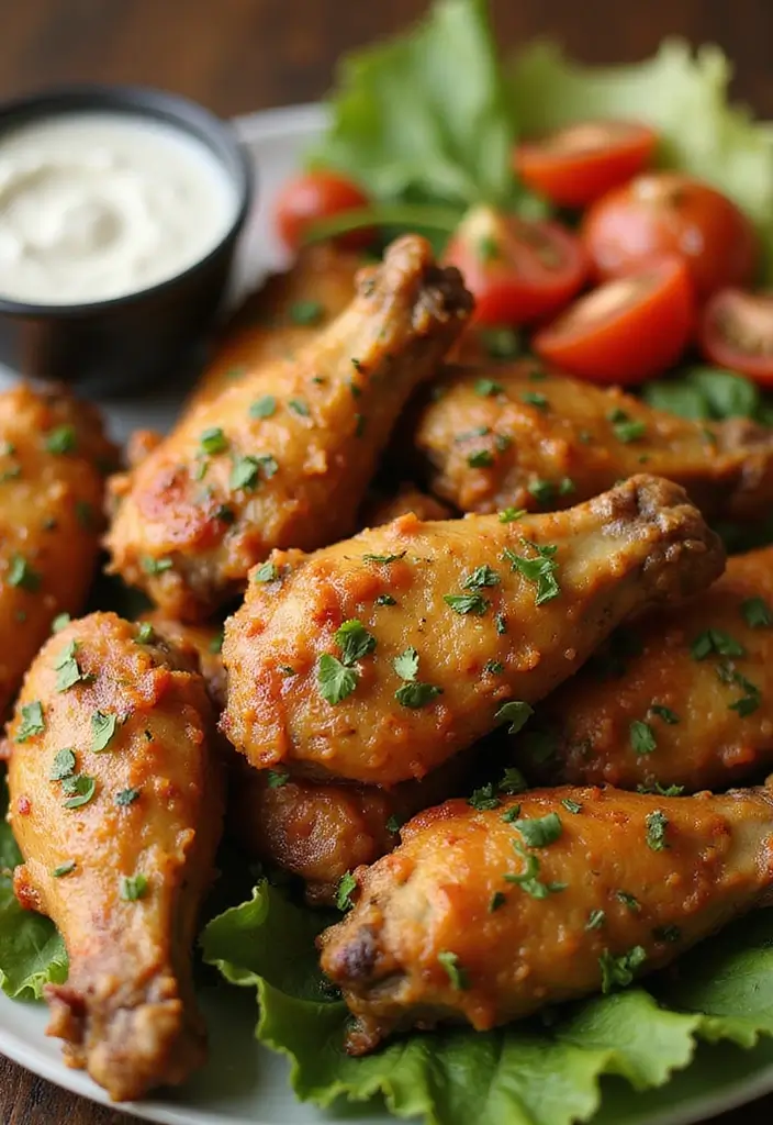 30 Sauce for Chicken Wings Recipes That Are Bold & Sticky - 27. Italian Herb Sauce