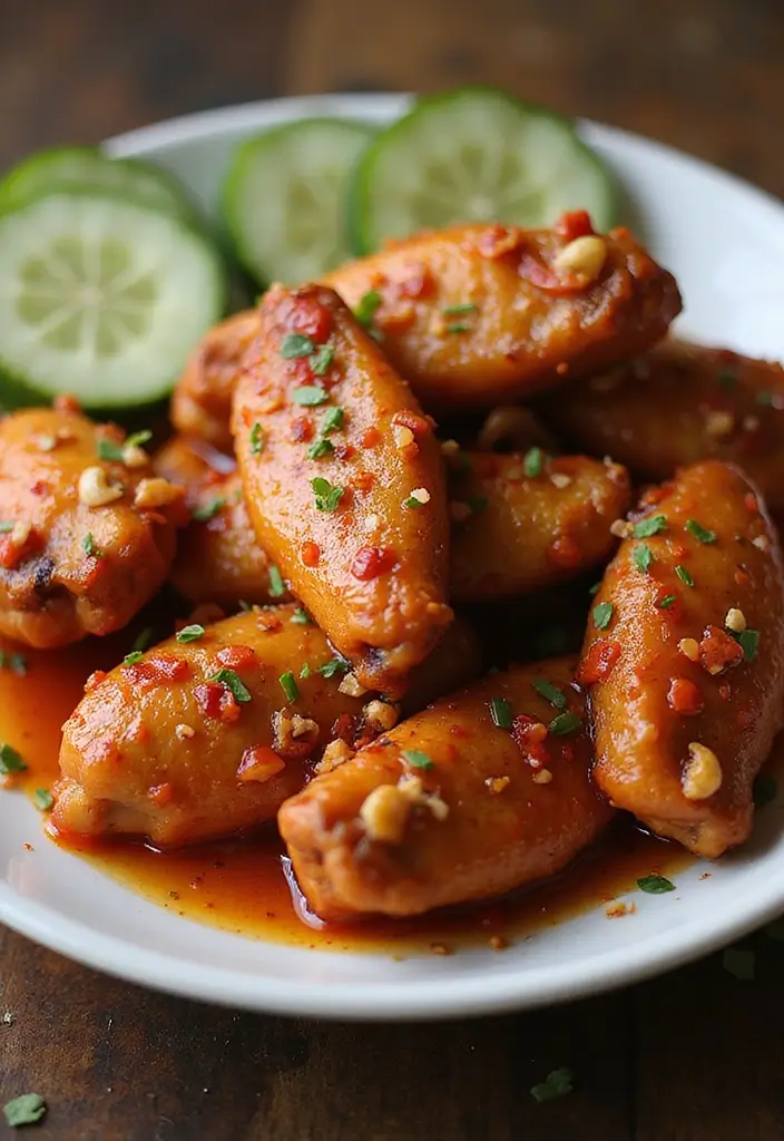 30 Sauce for Chicken Wings Recipes That Are Bold & Sticky - 8. Spicy Garlic Sauce