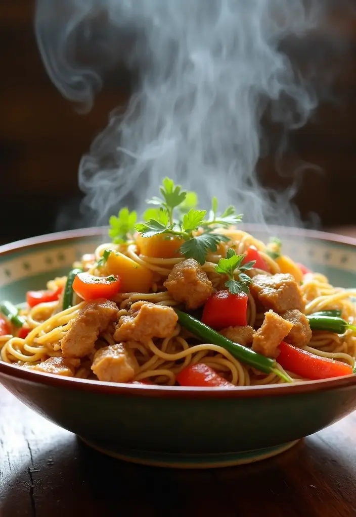 30 Shoyu Chicken Recipe Hawaii Style That's Sweet & Savory - 12. Shoyu Chicken Noodle Stir-Fry