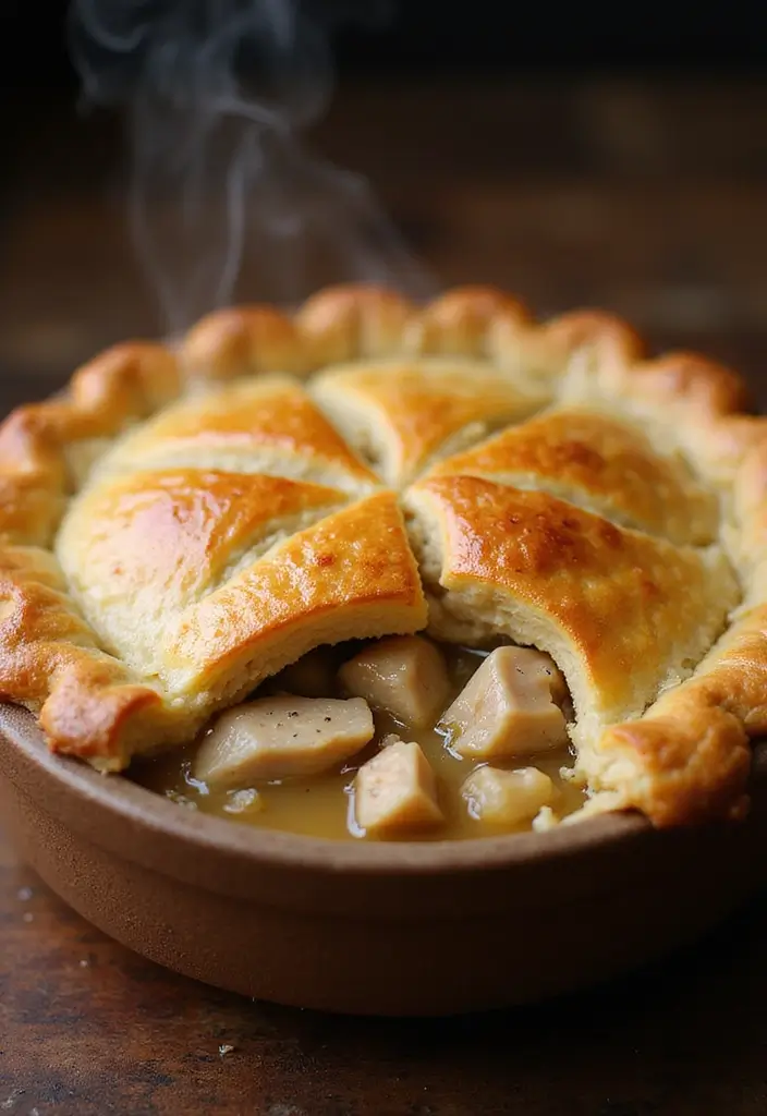 30 Shoyu Chicken Recipe Hawaii Style That's Sweet & Savory - 23. Shoyu Chicken Pot Pie