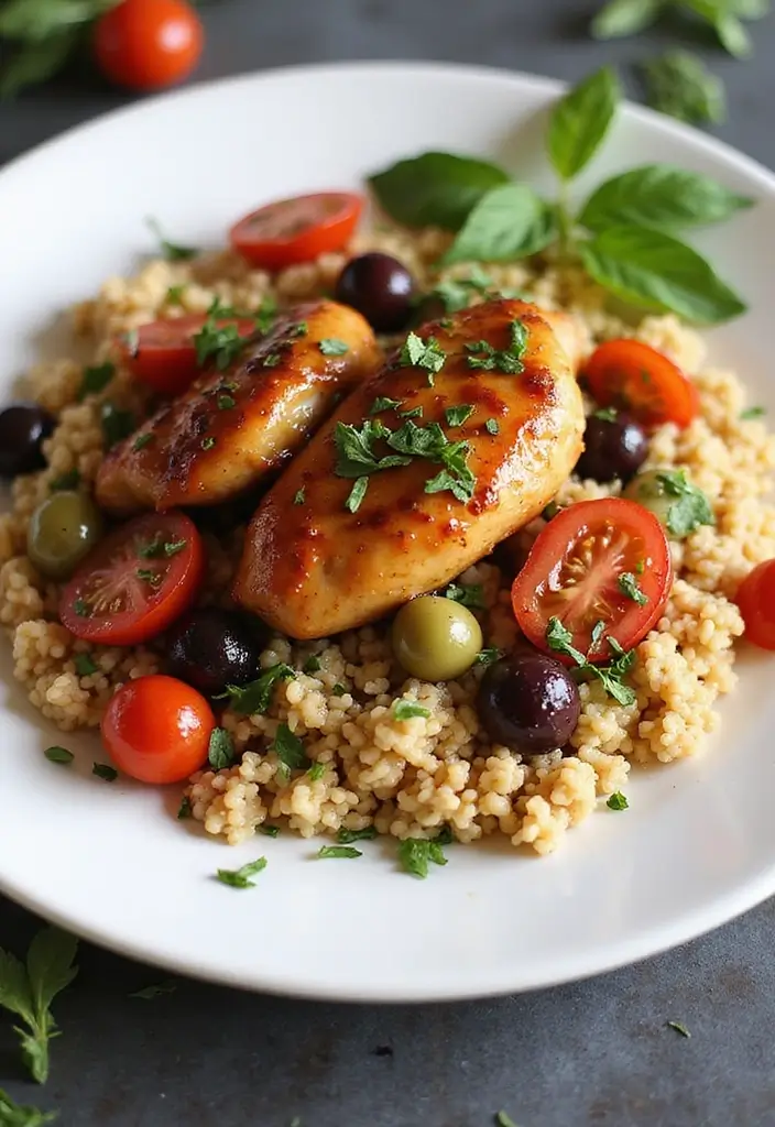 30 Shoyu Chicken Recipe Hawaii Style That's Sweet & Savory - 30. Shoyu Chicken with Mediterranean Couscous