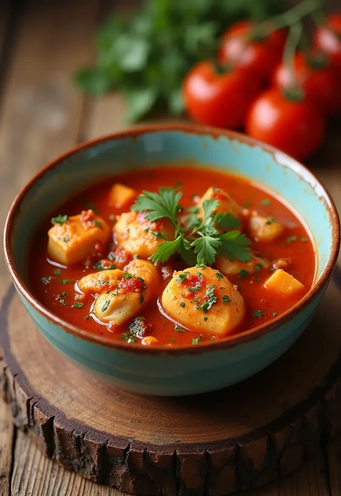 30 Soup with Rotisserie Chicken Recipes That Feel Cozy & Nourishing 21 30 Soup with Rotisserie Chicken Recipes That Feel Cozy & Nourishing - 20. Chicken Cacciatore Soup