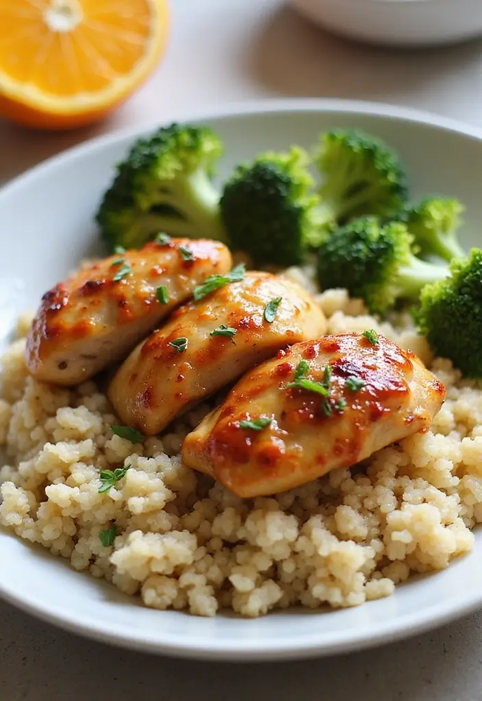 28 Oven Baked Chicken Thighs Recipes That Stay Moist & Flavorful - 12. Orange Glazed Chicken Thighs
