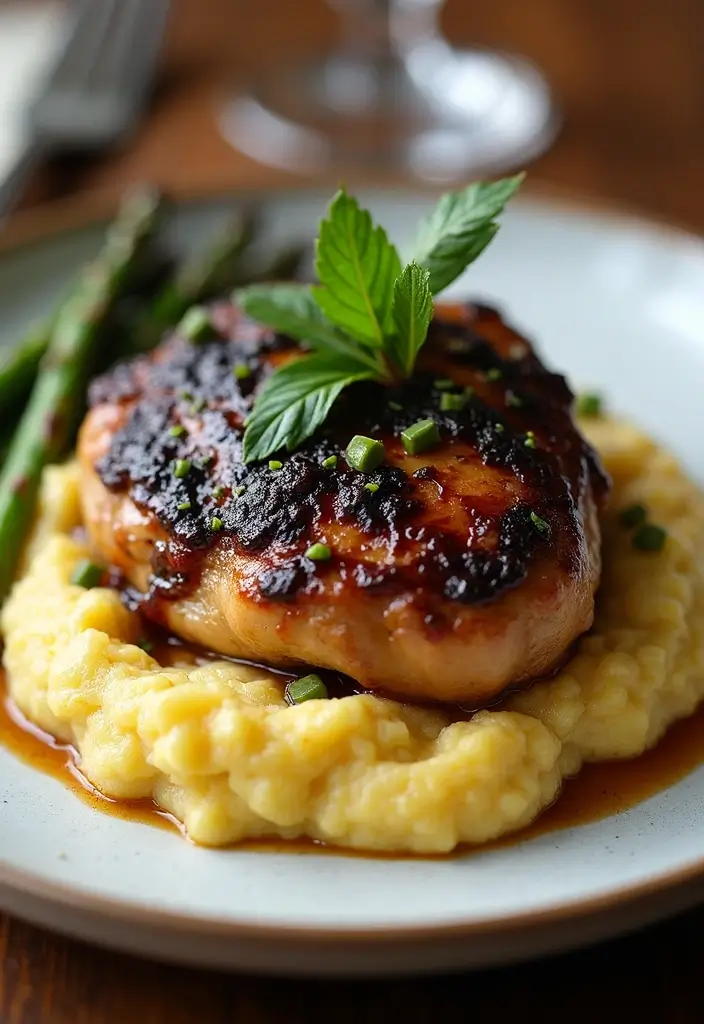 28 Oven Baked Chicken Thighs Recipes That Stay Moist & Flavorful - 16. Balsamic Glazed Chicken Thighs