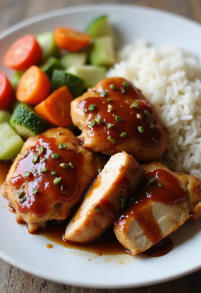 28 Oven Baked Chicken Thighs Recipes That Stay Moist & Flavorful - 4. Teriyaki Glazed Chicken Thighs