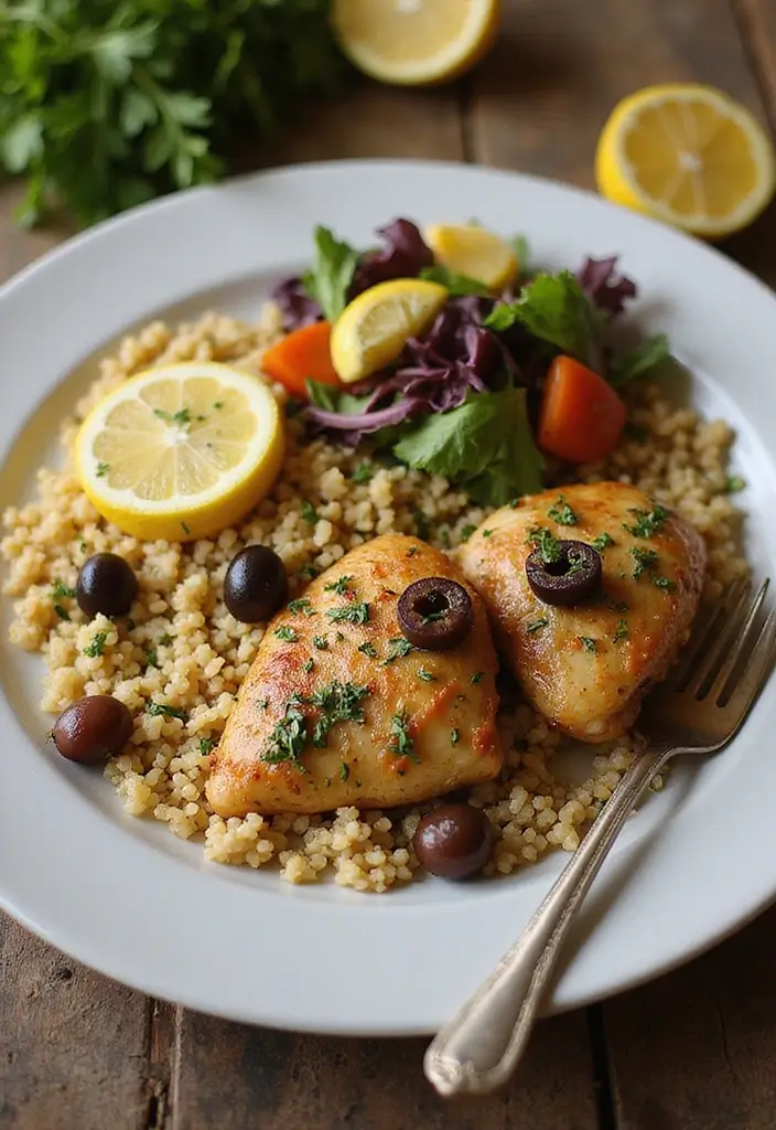 28 Oven Baked Chicken Thighs Recipes That Stay Moist & Flavorful - 5. Mediterranean Herb Chicken Thighs