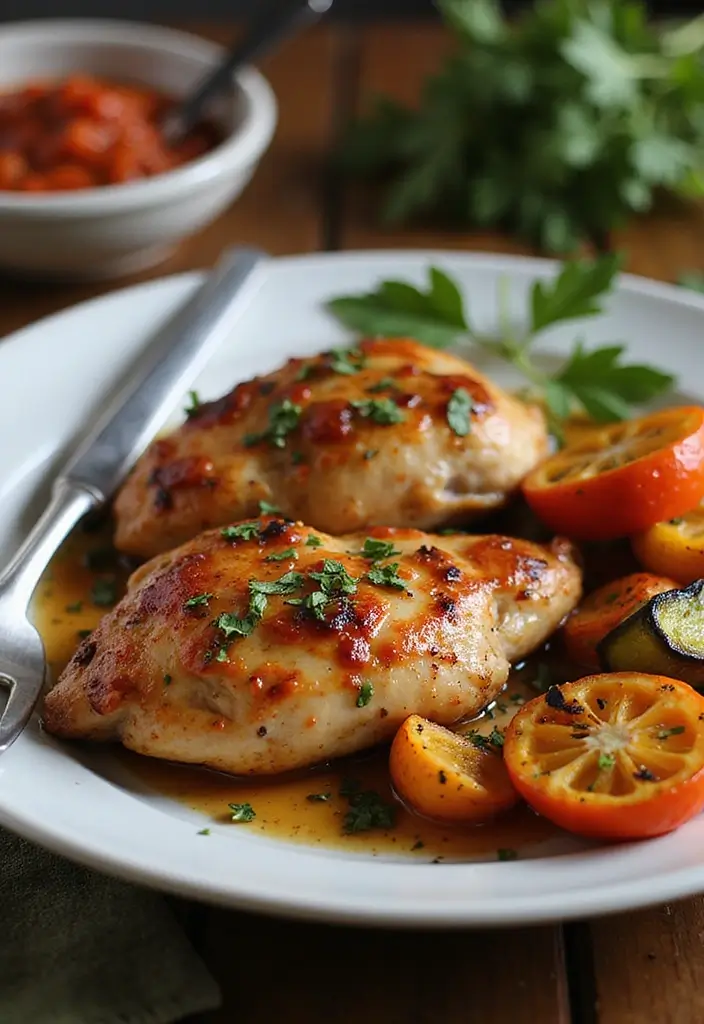 28 Oven Baked Chicken Thighs Recipes That Stay Moist & Flavorful - 8. Italian Marinated Chicken Thighs