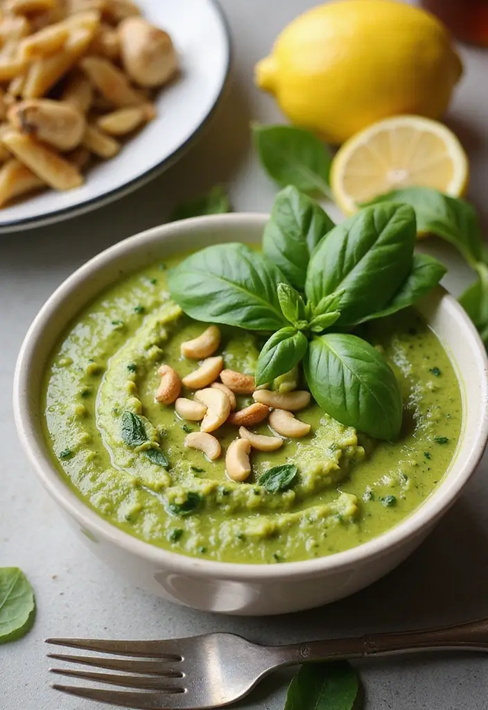 29 Lemon Sauce for Chicken Recipes That Feel Light & Elegant - 13. Lemon Pesto Sauce