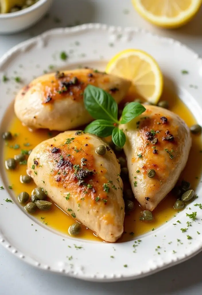29 Lemon Sauce for Chicken Recipes That Feel Light & Elegant - 16. Lemon Caper Sauce