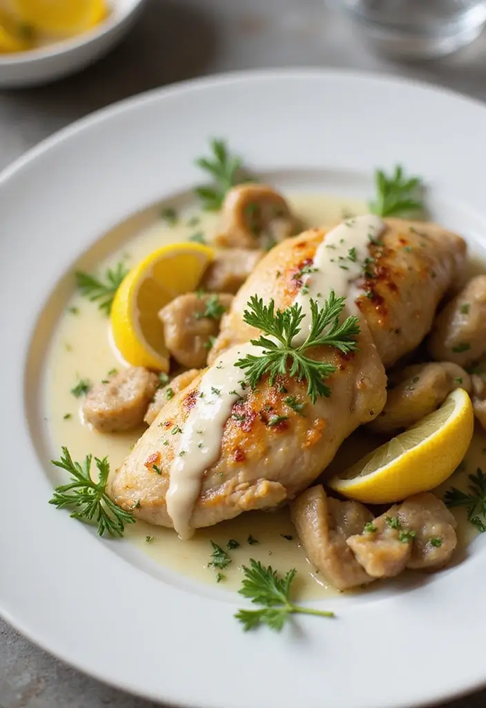 29 Lemon Sauce for Chicken Recipes That Feel Light & Elegant - 17. Lemon Fennel Sauce