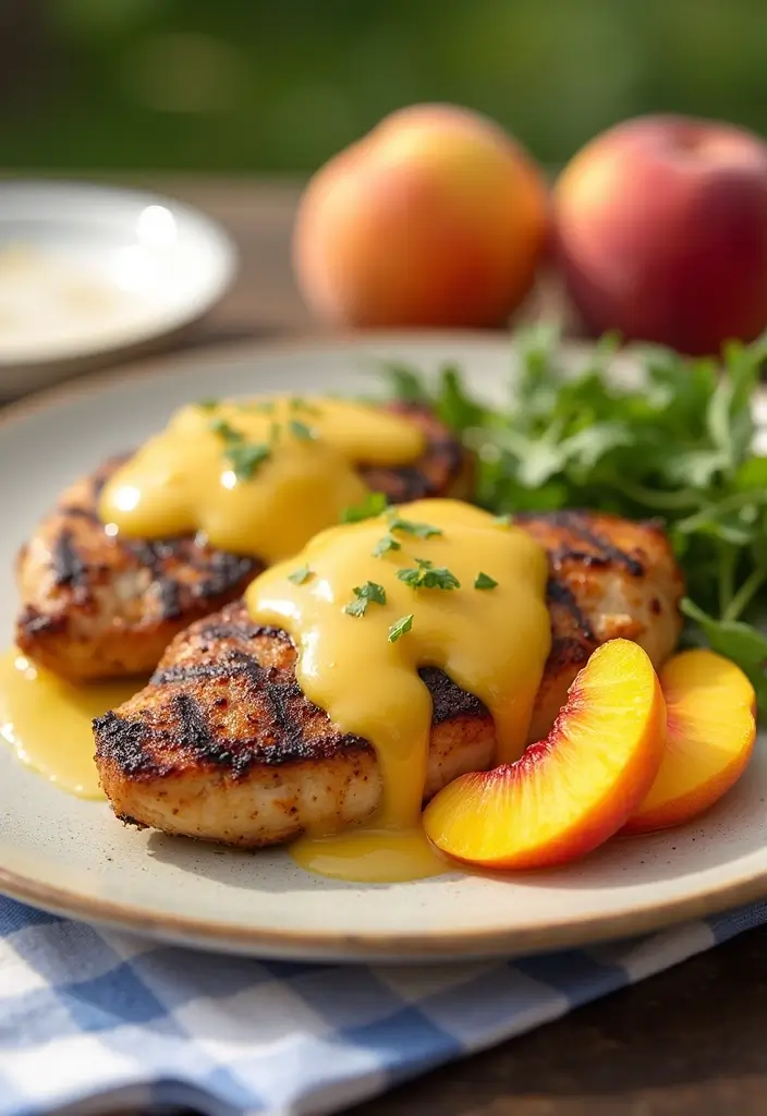 29 Lemon Sauce for Chicken Recipes That Feel Light & Elegant - 20. Lemon Peach Sauce