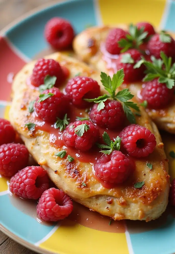 29 Lemon Sauce for Chicken Recipes That Feel Light & Elegant - 22. Lemon Raspberry Sauce