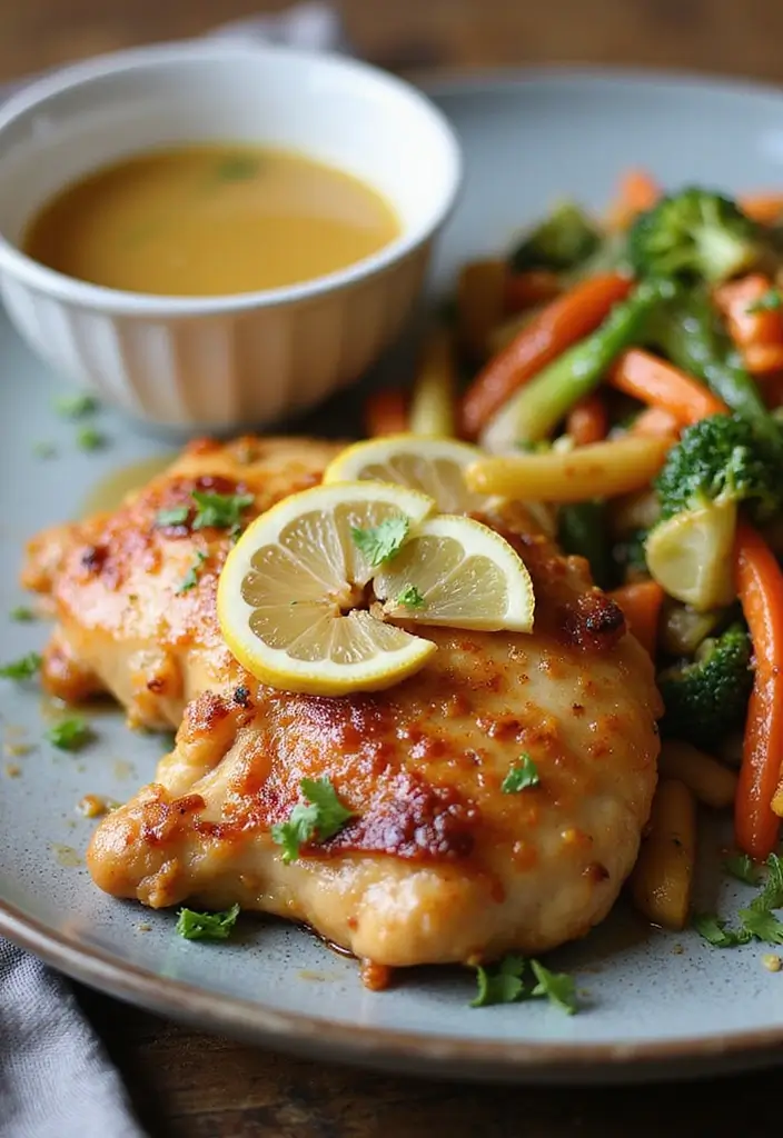 29 Lemon Sauce for Chicken Recipes That Feel Light & Elegant - 8. Lemon Ginger Sauce