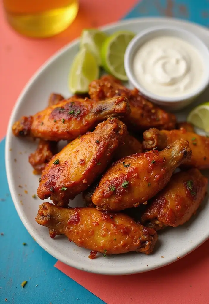 30 Whole Chicken Wings in the Oven Recipes That Are Crispy & Easy - 7. Smoky Chipotle Wings