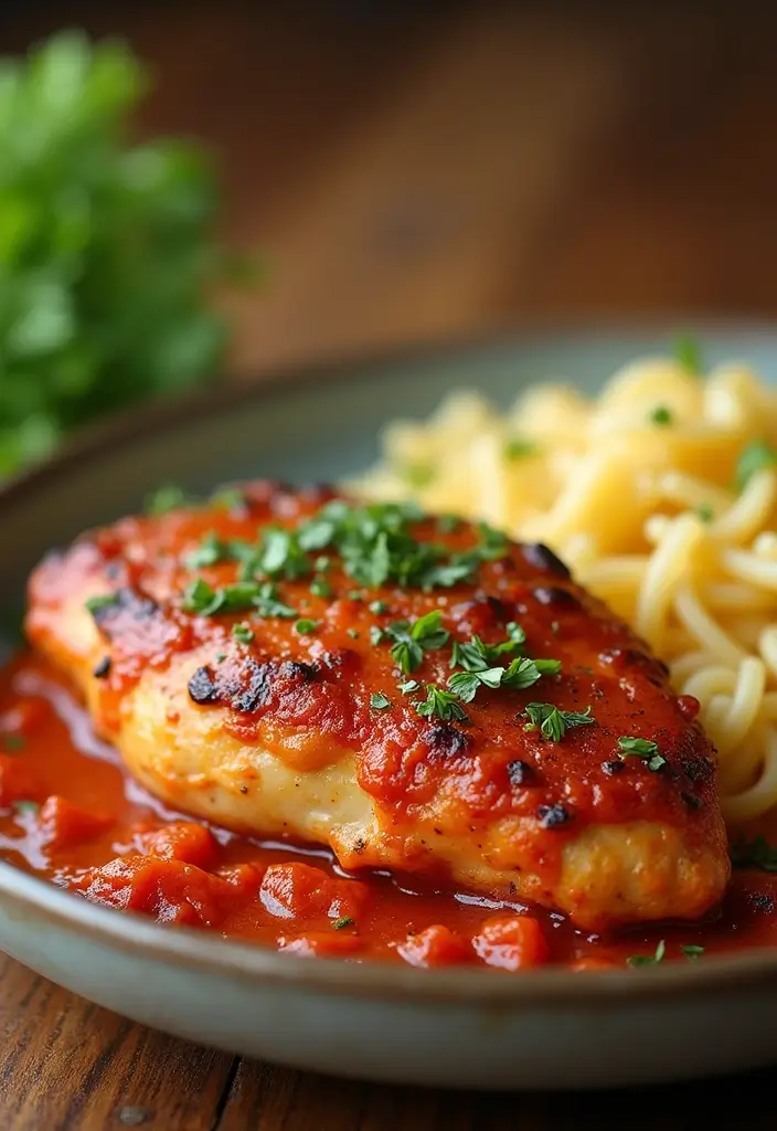 25 Baked Ranch Chicken Breast Recipes That Burst with Flavor - 13. Italian Ranch Chicken