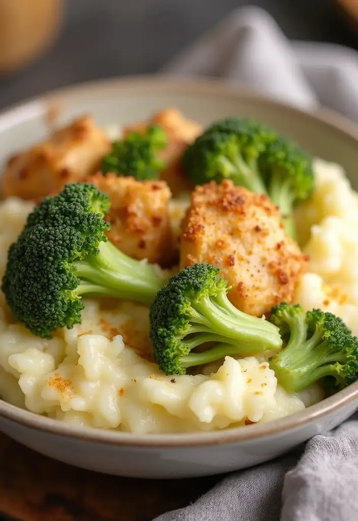 27 Broccoli and Chicken Casserole Recipes That Feel Like Home - 23. Broccoli Chicken Casserole with Mashed Potato Topping