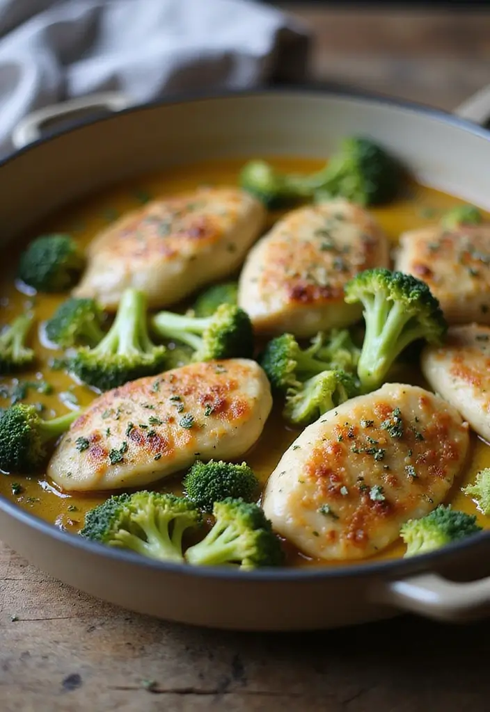 27 Broccoli and Chicken Casserole Recipes That Feel Like Home - 27. Broccoli Chicken Casserole with Herbs de Provence