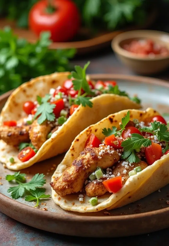 27 Easy Chicken Dinner Recipes Healthy & Full of Protein - 21. Greek Chicken Gyros