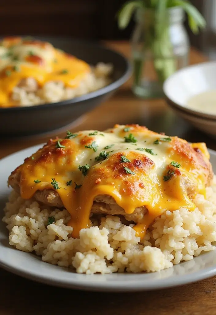 27 French Onion Chicken Bubble Up Recipes That Are Creative & Fun - 17. French Onion Chicken Bubble Up with Rice