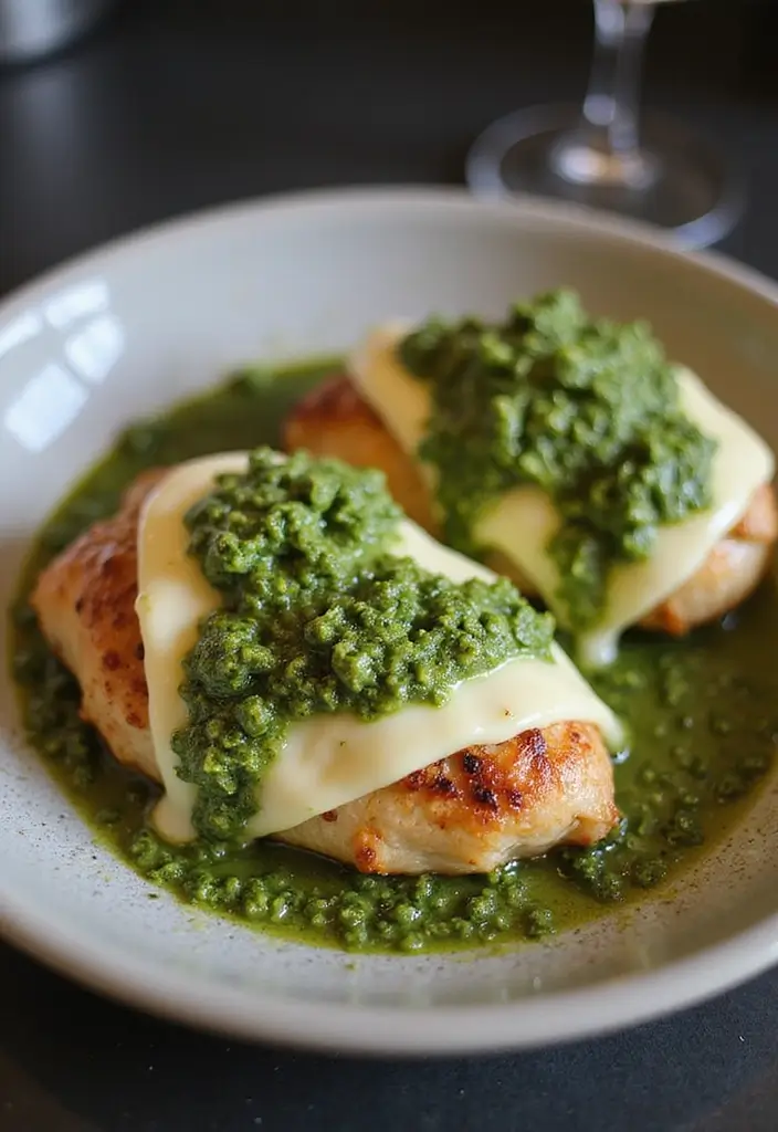 27 French Onion Chicken Bubble Up Recipes That Are Creative & Fun - 23. French Onion Chicken Bubble Up with Pesto