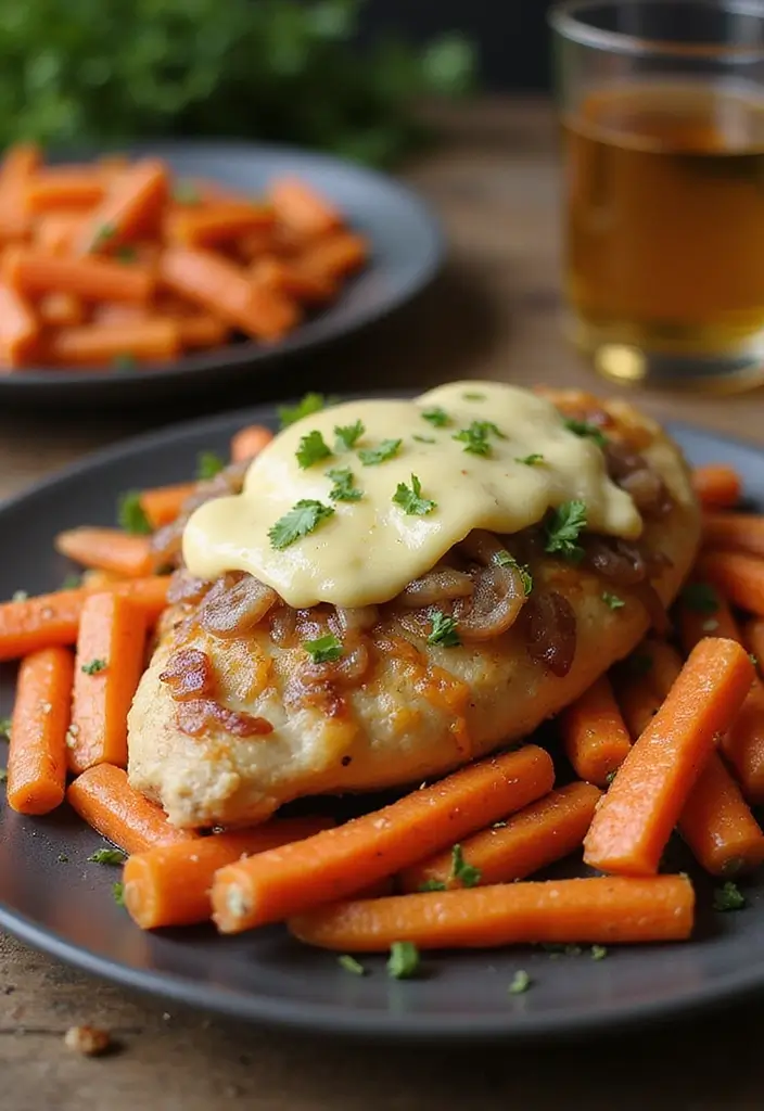 27 French Onion Chicken Bubble Up Recipes That Are Creative & Fun - 26. French Onion Chicken Bubble Up with Carrots