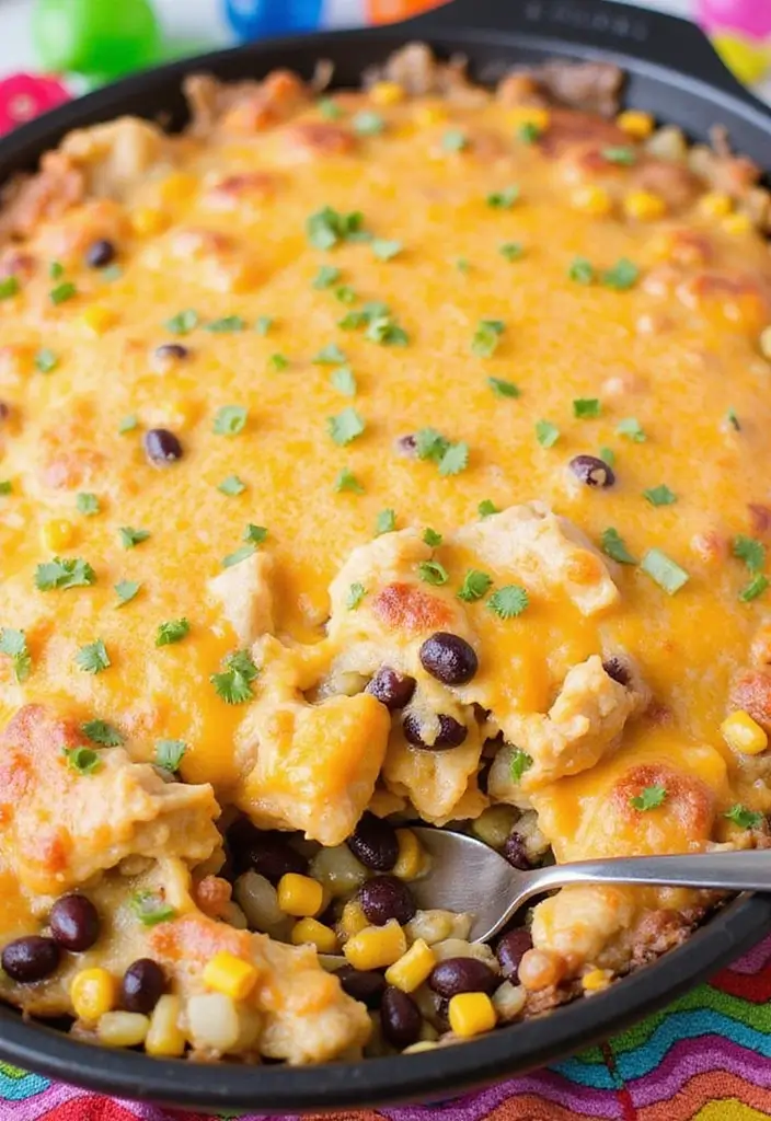 27 French Onion Chicken Bubble Up Recipes That Are Creative & Fun - 5. Southwest French Onion Chicken Bubble Up