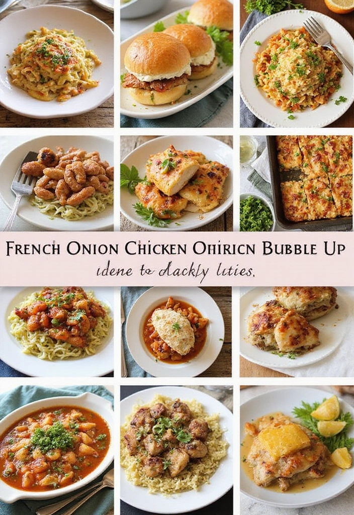 27 French Onion Chicken Bubble Up Recipes That Are Creative & Fun - Conclusion