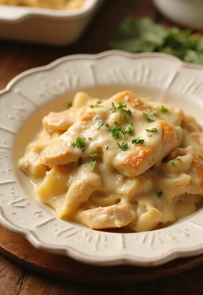 27 Hidden Valley Ranch Chicken Recipes That Are Creamy & Easy - 1. Creamy Ranch Chicken Casserole