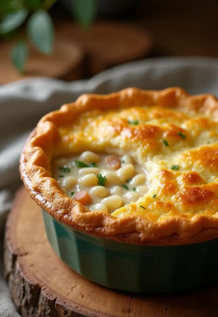 27 Hidden Valley Ranch Chicken Recipes That Are Creamy & Easy - 11. Creamy Ranch Chicken Pot Pie