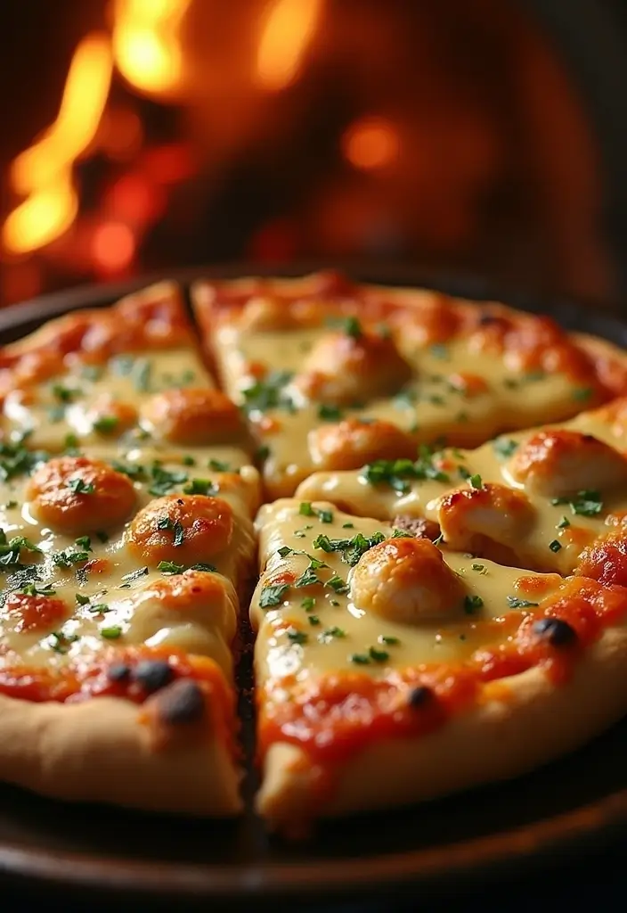 27 Hidden Valley Ranch Chicken Recipes That Are Creamy & Easy - 19. Ranch Chicken Pizza