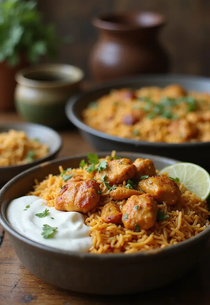 27 Keto Shredded Chicken Recipes That Are Perfect for Meal Prep 24 27 Keto Shredded Chicken Recipes That Are Perfect for Meal Prep - 23. Chicken Biryani