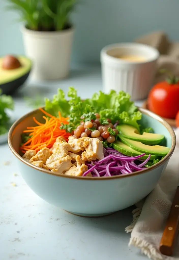 27 Keto Shredded Chicken Recipes That Are Perfect for Meal Prep 28 27 Keto Shredded Chicken Recipes That Are Perfect for Meal Prep - 27. Chicken and Avocado Salad