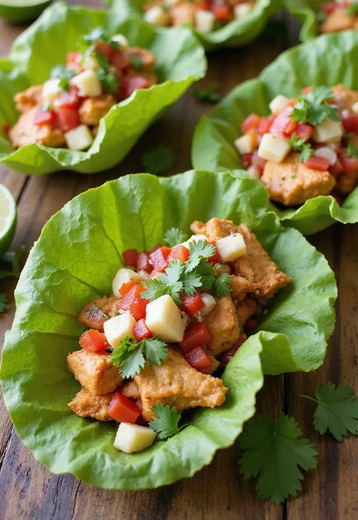 27 Keto Shredded Chicken Recipes That Are Perfect for Meal Prep 4 27 Keto Shredded Chicken Recipes That Are Perfect for Meal Prep - 3. Keto Chicken Tacos