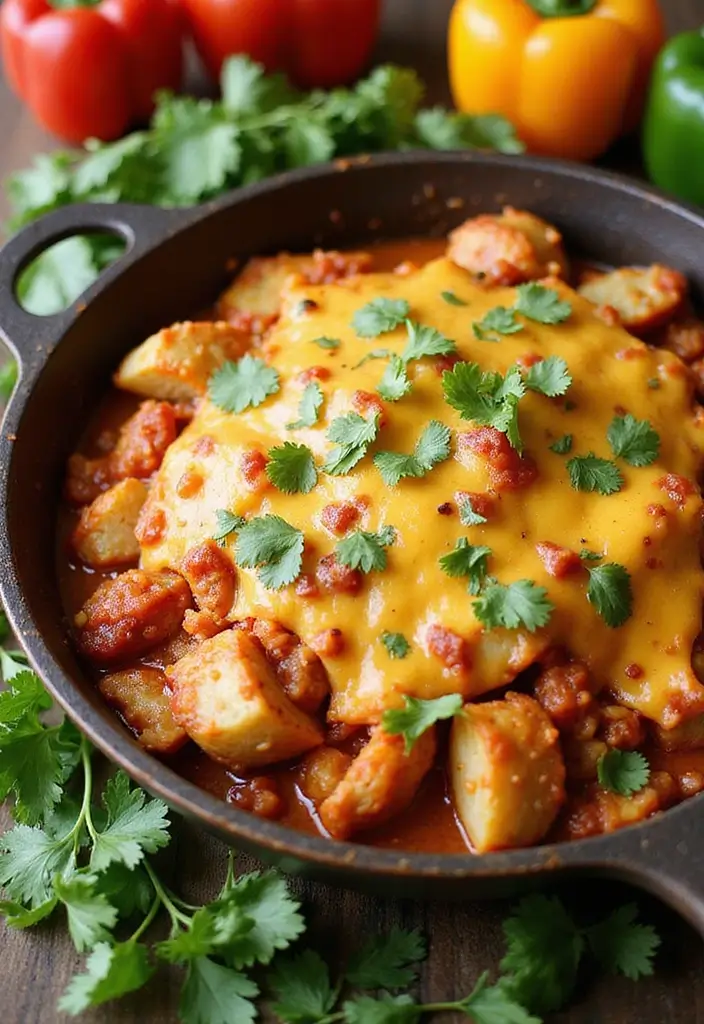 27 Loaded Chicken and Potato Casserole Recipes That Are Cheesy Comfort 5 27 Loaded Chicken and Potato Casserole Recipes That Are Cheesy Comfort - 4. Spicy Salsa Chicken and Potato Casserole