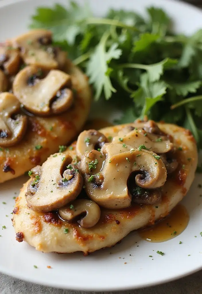 27 Mushroom Stuffed Chicken Breast Recipes That Feel Fancy Yet Easy - 25. Mushroom-Stuffed Chicken with Roasted Garlic