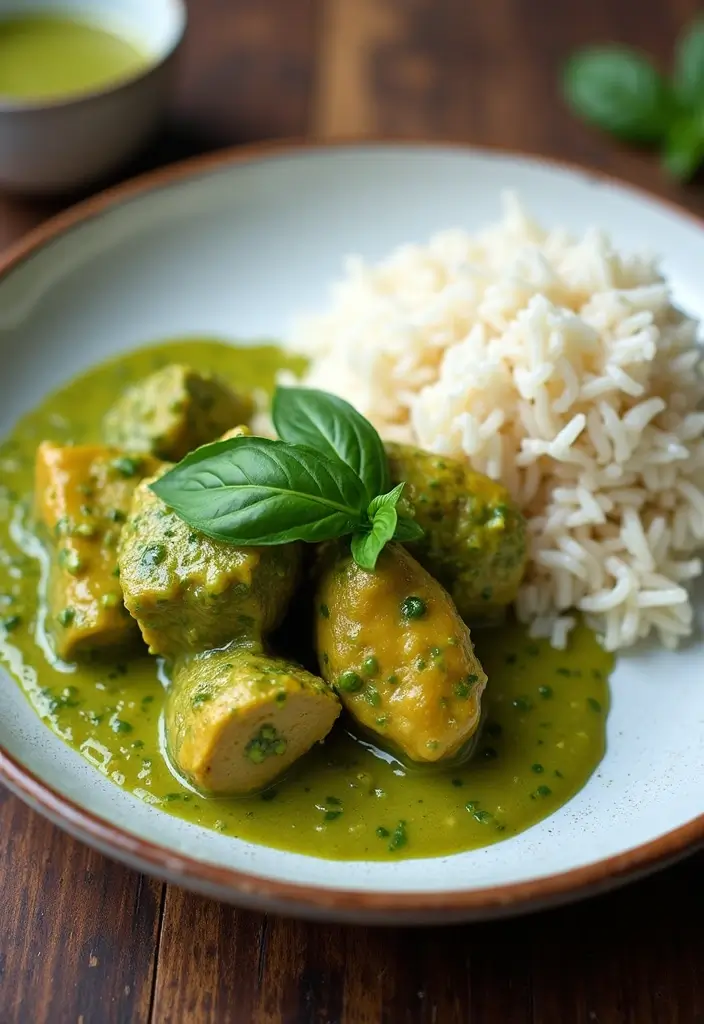 27 Thai Green Curry Chicken Recipes That Are Bold & Delicious - 1. Classic Thai Green Curry Chicken