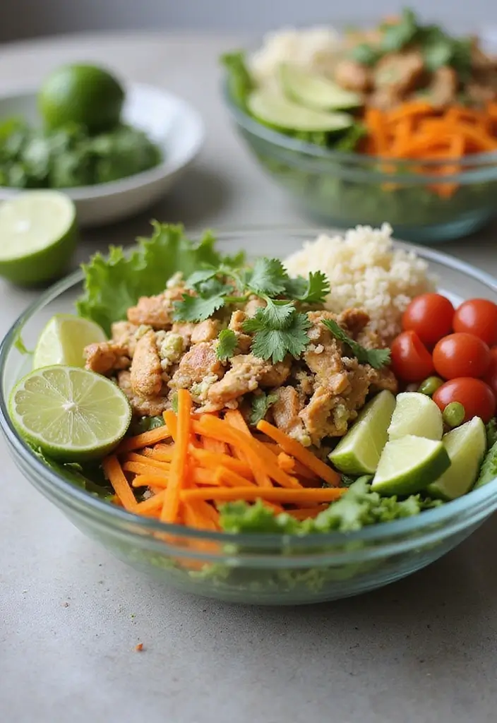 28 Cilantro Lime Chicken Tacos Recipes That Are Fresh & Zesty 4 28 Cilantro Lime Chicken Tacos Recipes That Are Fresh & Zesty - 3. Cilantro Lime Chicken Taco Bowls