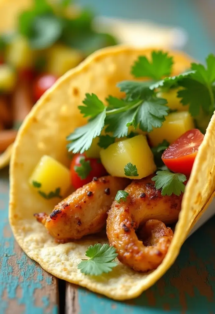 28 Cilantro Lime Chicken Tacos Recipes That Are Fresh & Zesty 6 28 Cilantro Lime Chicken Tacos Recipes That Are Fresh & Zesty - 5. Cilantro Lime Chicken Tacos with Pineapple Salsa