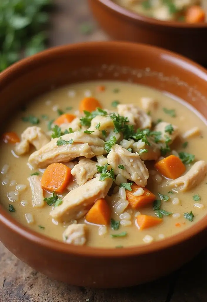 28 Creamy Chicken and Rice Soup Recipes That Are Silky & Delicious - 13. Creamy Chicken and Wild Rice Soup