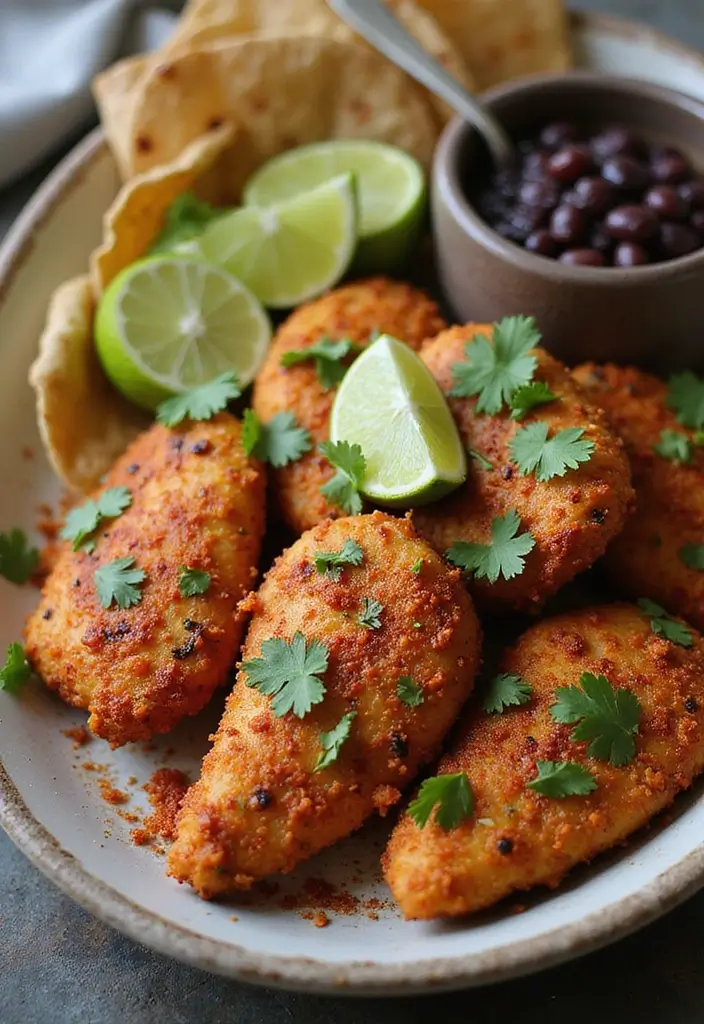 28 Healthy Chicken Cutlet Recipes That Are Crispy and Clean - 15. Mexican Spiced Chicken Cutlets