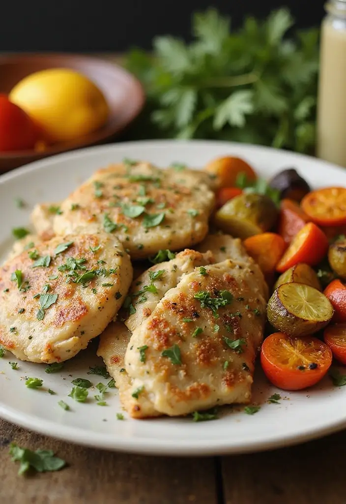 28 Healthy Chicken Cutlet Recipes That Are Crispy and Clean - 25. Herb-Crusted Chicken Cutlets