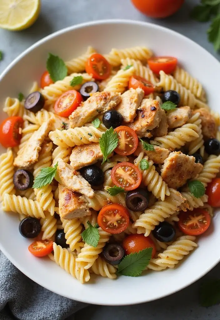 28 Hot Honey Chicken Salad Recipes That Are Sweet with a Kick - 12. Hot Honey Chicken Pasta Salad