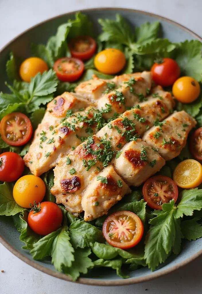 28 Hot Honey Chicken Salad Recipes That Are Sweet with a Kick - 28. Hot Honey Chicken Salad with Fresh Herbs