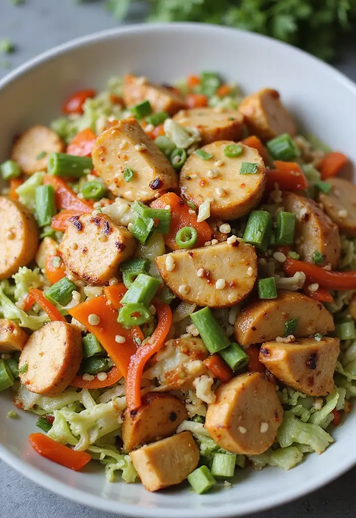 28 Hot Honey Chicken Salad Recipes That Are Sweet with a Kick - 8. Asian-Inspired Hot Honey Chicken Salad