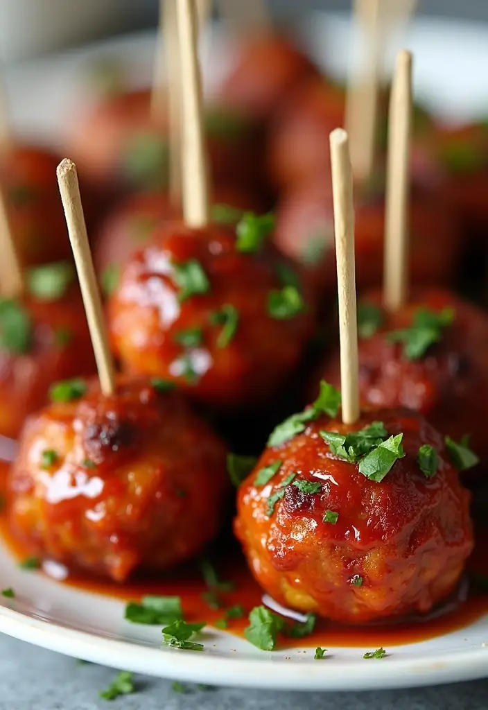 29 BBQ Chicken in Oven Recipes That Feel Like Outdoor Grilling 13 29 BBQ Chicken in Oven Recipes That Feel Like Outdoor Grilling - 12. BBQ Chicken Meatballs