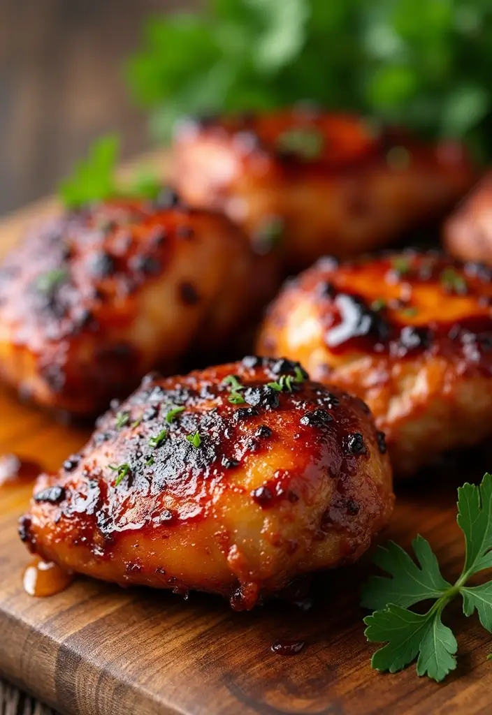 29 BBQ Chicken in Oven Recipes That Feel Like Outdoor Grilling 3 29 BBQ Chicken in Oven Recipes That Feel Like Outdoor Grilling - 2. Classic BBQ Chicken Thighs