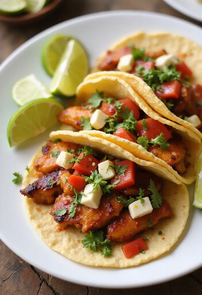 29 BBQ Chicken in Oven Recipes That Feel Like Outdoor Grilling 21 29 BBQ Chicken in Oven Recipes That Feel Like Outdoor Grilling - 20. BBQ Chicken Tacos